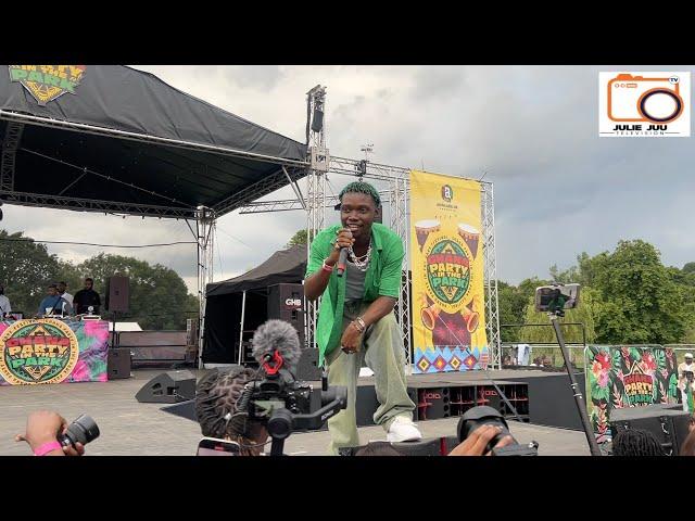 OLIVE THE BOY LIVE PERFORMANCE AT GHANA PARTY IN THE PARK 2024 IN LONDON UK