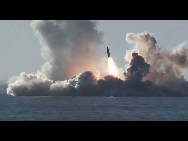 Russian Submarine Launches RSM-56 Bulava Ballistic Missile