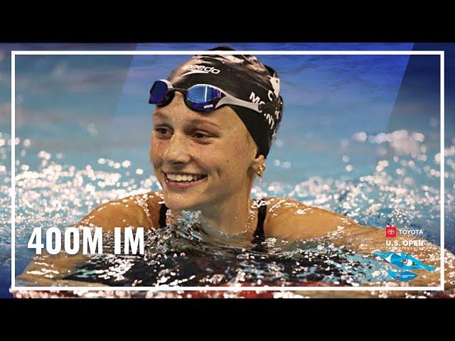 Summer McIntosh Gets Gold in the Women's 400M Individual Medley | 2022 Toyota U.S. Open