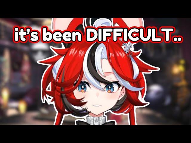 Bae Updates on How her Life Has been Rough Recently 【Hakos Baelz / Hololive EN】