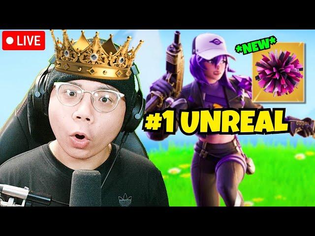 LIVE - #1 UNREAL RANKED ZERO BUILD ASIAN PLAYER