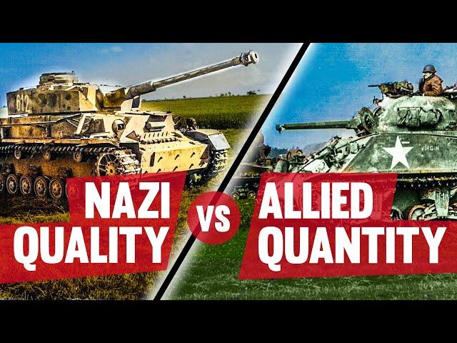 Quality v Quantity? | Panzer IV v M4 Sherman | Tank V Tank - Normandy, 1944