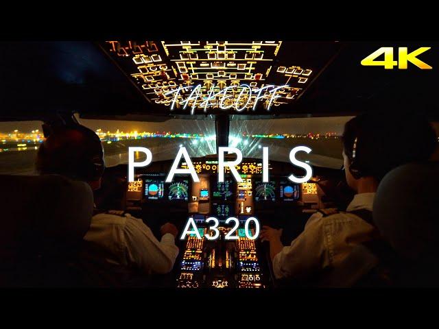 PARIS | A320 TAKEOFF 4K