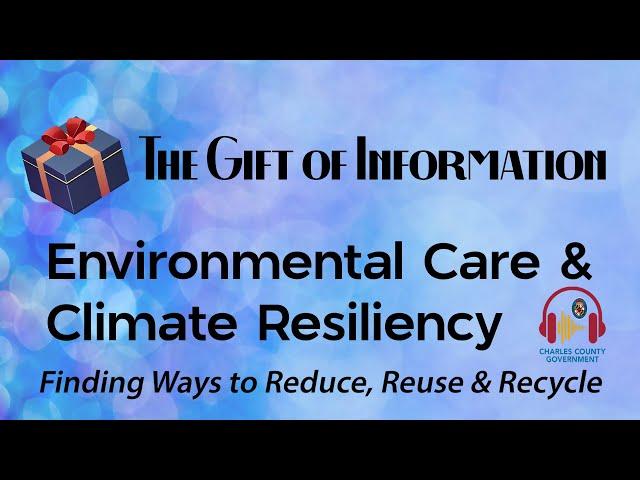 Gift of Information: Reduce, Reuse and Recycle