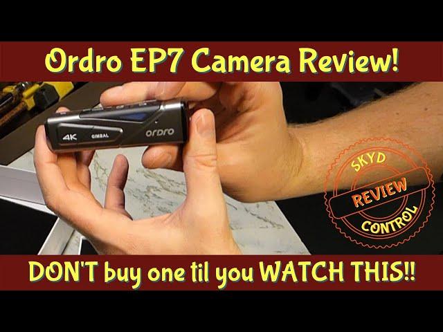 Ordro EP7 Head Wearable POV Camera Review - Great Video but make sure you know THIS before buying!