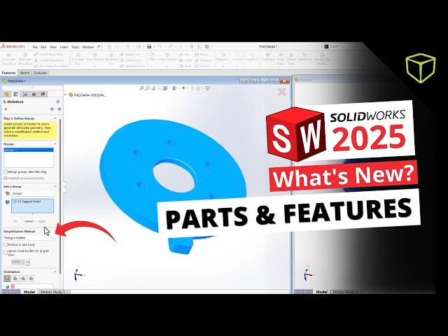 Sketch Patterns, Defeature, and More - What's New in SOLIDWORKS 2025