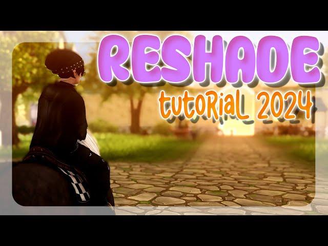 RESHADE NEW TUTORIAL 2024  INSTALL / UNINSTALL  | Star Stable [SSO]