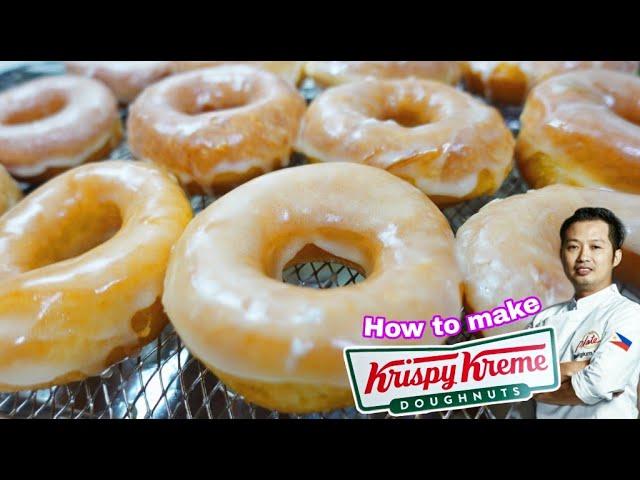 Melts in your mouth KRISPY KREME Doughnut Recipe | Bakit Napakasarap nang Doughnut na to? Alamin....