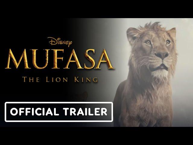 Mufasa: The Lion King - Official Trailer (2024) Aaron Pierre, Mads Mikkelsen | D23 2024