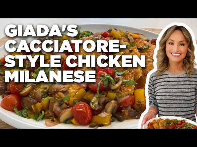 Giada De Laurentiis' Chicken Milanese | Giada’s Italian Weeknight Dinners | Food Network