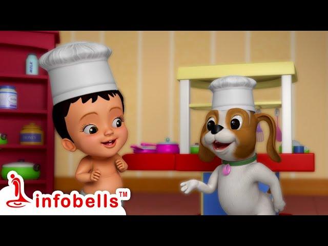 ചിട്ടിയാണ് മാസ്റ്റർ ഷെഫ് - Playing with Kitchen Toys | Malayalam Kids Cartoons | Infobells