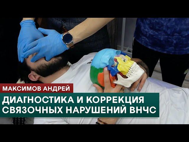 Диагностика и коррекция связочных нарушений ВНЧС. Прикладная кинезиология. Максимов Андрей