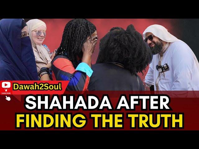 One Question Led American Sister To Embrace Islam! Sheikh Mohammed | Speakers Corner