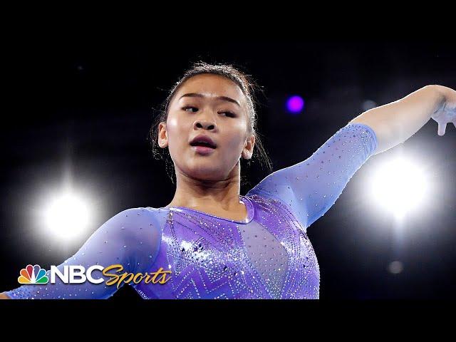 Suni Lee's fantastic floor routine delivers silver medal | NBC Sports