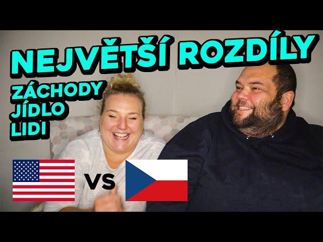 NEJVĚTŠÍ ROZDÍLY mezi USA a ČR po 5 letech života v USA!!!