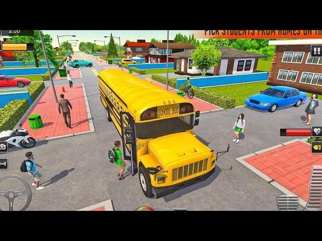 School Bus Driving Gameplay Level 17&18 #schoolbus #schoolbusgame #Schoolbusdriving #mobilephonegame