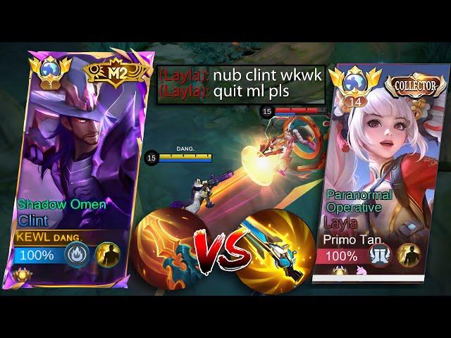 SUPREME CLINT VS TOP PRO LAYLA | ONE OF THE INTENSE RANKED GAME! (WHO WILL WIN?)