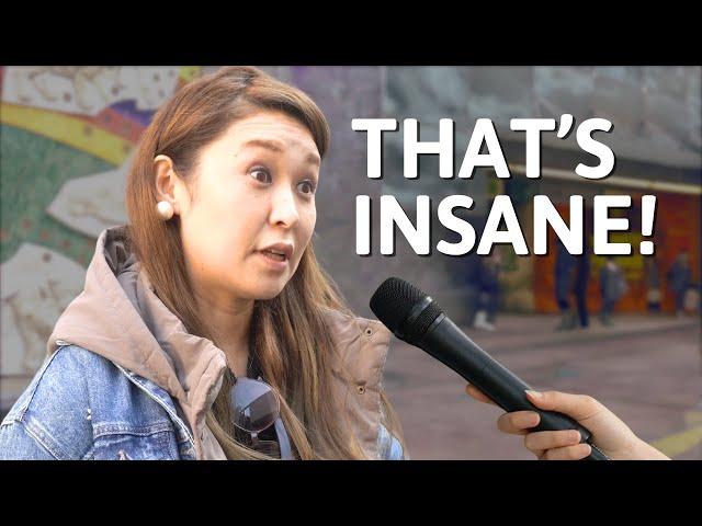 Japanese React To The US Healthcare Costs | Street Interview