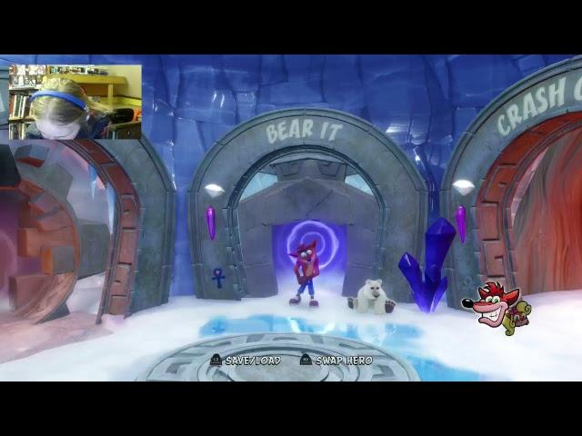 Here's To Actually Playing Some Gamez | Crash Bandicoot N sane Trilogy | CRASH 3