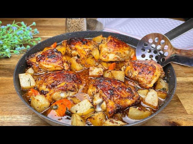 The best chicken thighs I've ever eaten! Simple and quick recipe