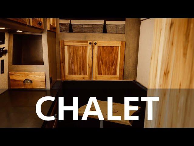 @ADVANTURE CO. Chalet | Van conversion with a MURPHY bed!