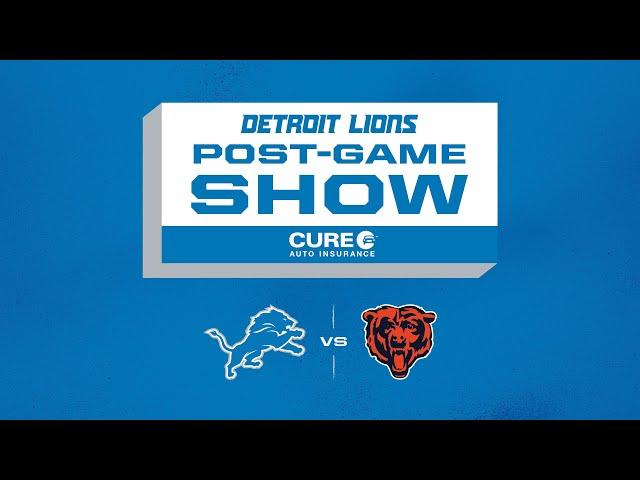 Lions vs. Bears Week 13 | Detroit Lions Live CURE Auto Insurance Postgame Show