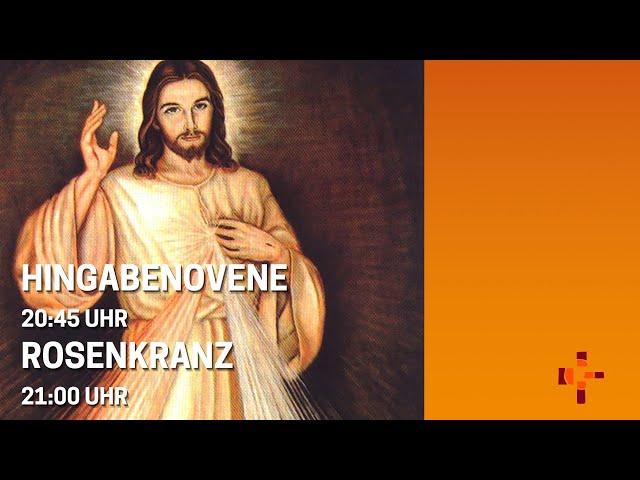 26.12.2024 20:45 Uhr Hingabenovene, 21 Uhr Rosenkranz - Erlöserpfarre Lustenau Rheindorf