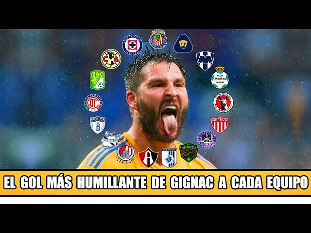 El Gol Más Humillante de Gignac a Cada Equipo de México