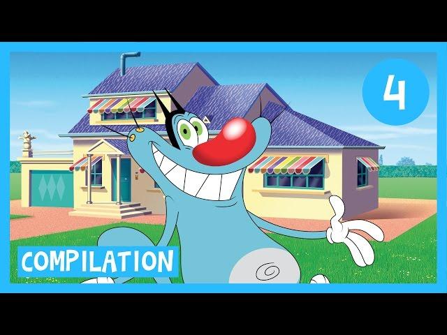 Oggy and the Cockroaches - Oggy's House Compilation 1H in HD