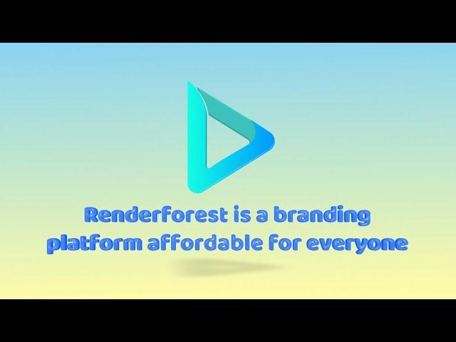 Renderforest Tutorial | Getting Started With Renderforest