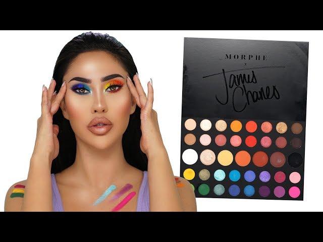 JAMES CHARLES x MORPHE PALETTE REVIEW | BrittanyBearMakeup