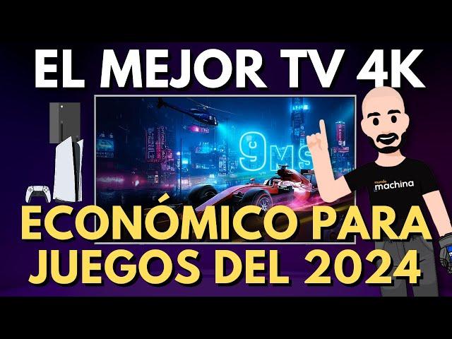 Este sería el MEJOR TV 4K ECONÓMICO PARA JUEGOS del 2024 