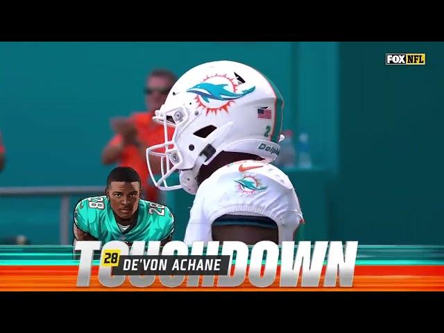 All Miami Dolphins 2023-2024 Touchdowns