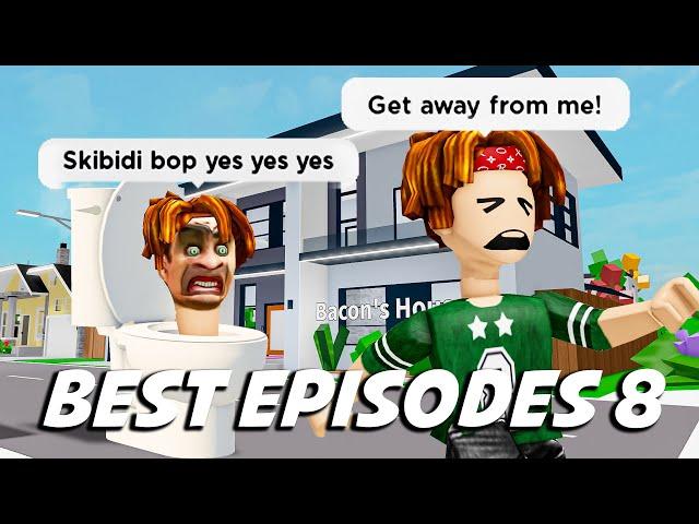 BEST EPISODES COMPILATION 8 / ROBLOX Brookhaven RP - FUNNY MOMENTS