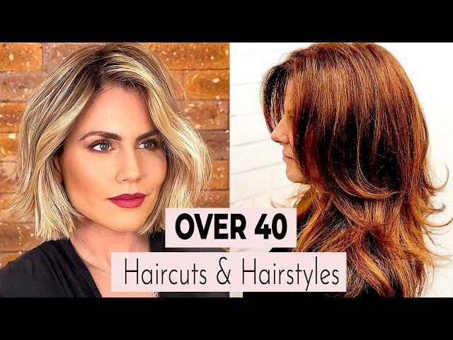 8 Haircuts And Hairstyles For Women Over 40 That Show Age Is Just A Number ▶ 5