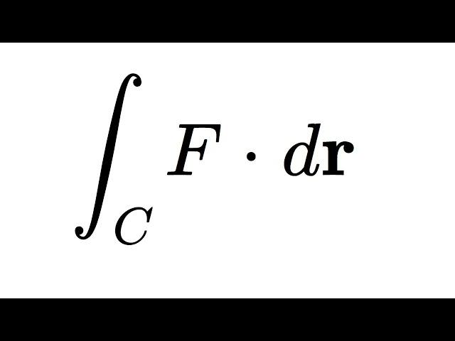 Line integral of a vector field