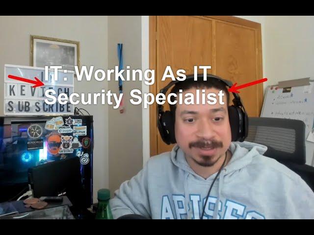 IT: Working As IT Security Specialist