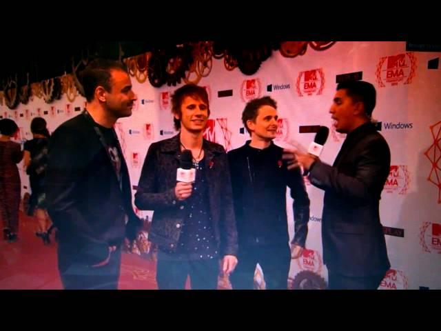 MUSE MTV EMA 11.11.2012 Red Carpet