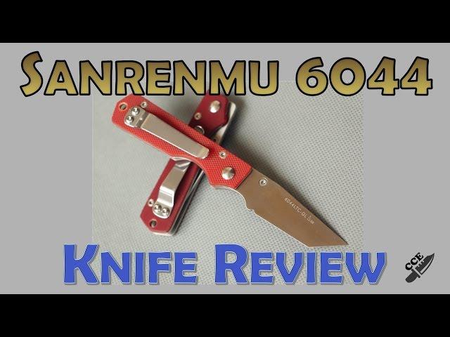Wee Wednesday: Review a $5.79USD tanto folder, The Sanrenmu 6044 LTC-GL