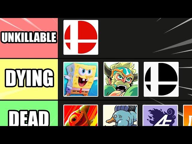 Which Platform Fighter Dies Next Tier List