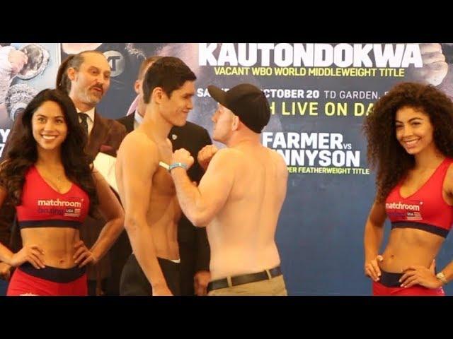 STEADY ON LAD! - OPPONENT LOOKS LIKE HE IS READY TO GO NOW WITH DANIYAR YELEUSSINOV IN BOSTON