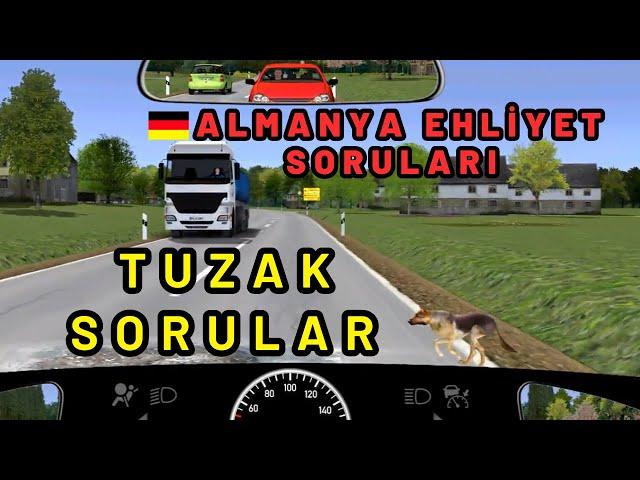 Tuzak Sorular | Almanya'da Ehliyet Süreci | Teori Sınavı Tavsiyeleri