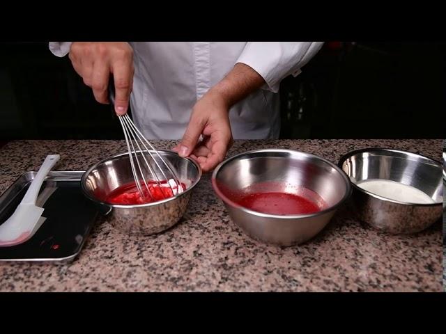 Les Vergers Boiron - Strawberry Mousse and Strawberry Coulis