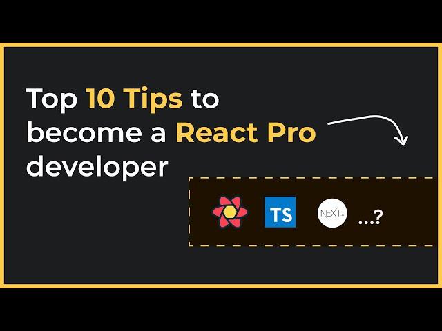 Become a React Pro: Top 10 Tips for Improving Your Skills | Duolearn #webdevwednesday