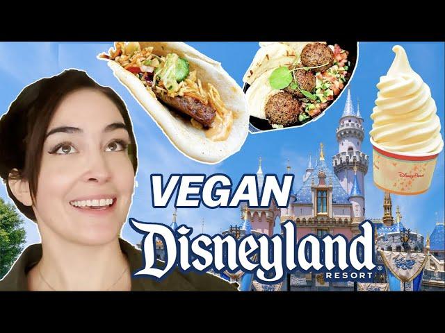 I Tried ALL Of The Vegan Food at Disneyland