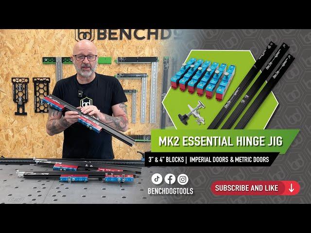 The Benchdog Tools & Dan Cox MK2 Essential Hinge Jig