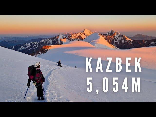 Unguided Climb of one of Georgia's Highest Peaks: Mount Kazbek