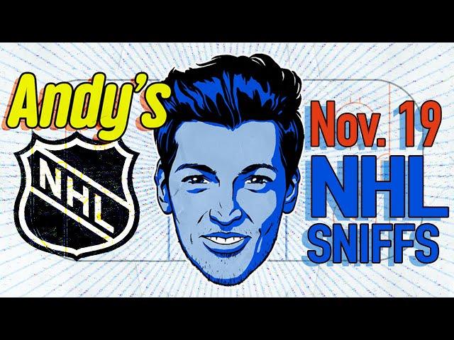 NHL Sniffs, Picks & Pirate Parlays Today 11/19/24 | Best NHL Bets w/Andy Francess