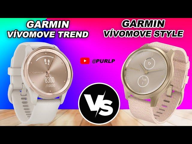 Garmin Vívomove Trend vs Vívomove Style | Hybrid Smartwatch