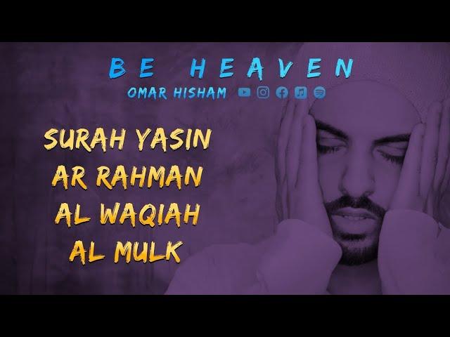 Travelling with Quran listening || Surah Yasin, Ar Rahman, Al Waqiah, Al Mulk(Be Heaven Omar Hisham)